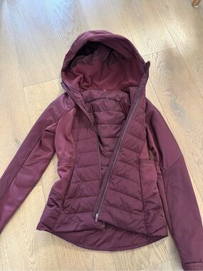 lululemon down for it all jacket size 6